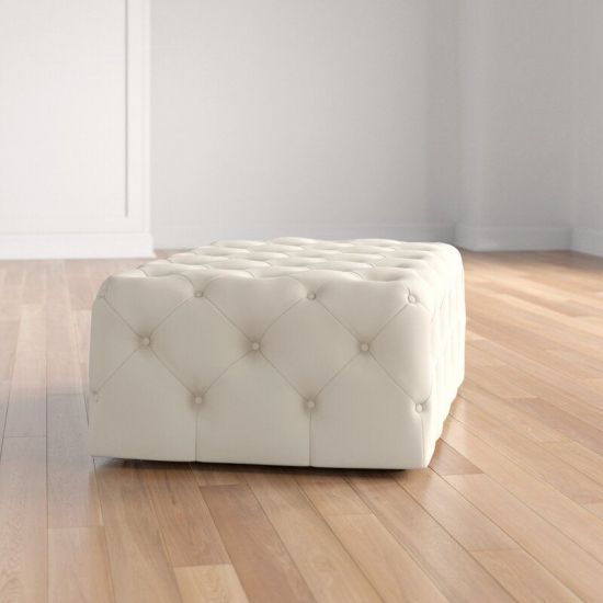 Пуф Otto с прострочкой (каретная стяжка)