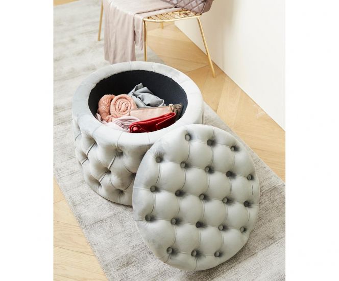 Пуф Nube mini с каретной стяжкой