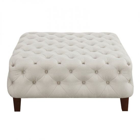 Большой пуф Mayz с прострочкой (каретная стяжка)