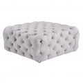 Большой пуф Jyles с каретной стяжкой